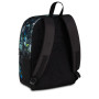 ZAINO scuola PRO XXL seven THE DOUBLE backpack GRIGIO 2621-699 con earphone wireless