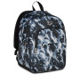 ZAINO scuola PRO XXL DETACH seven THE DOUBLE backpack BIANCO E NERO 2619-899 con earphone wireless