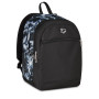 ZAINO scuola PRO XXL DETACH seven THE DOUBLE backpack BIANCO E NERO 2619-899 con earphone wireless