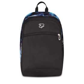 ZAINO scuola PRO XXL DETACH seven THE DOUBLE backpack AZZURRO 2619-585 con earphone wireless