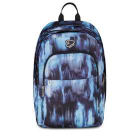 ZAINO scuola PRO XXL DETACH seven THE DOUBLE backpack AZZURRO 2619-585 con earphone wireless