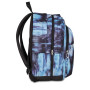 ZAINO scuola PRO XXL DETACH seven THE DOUBLE backpack AZZURRO 2619-585 con earphone wireless
