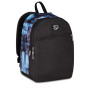 ZAINO scuola PRO XXL DETACH seven THE DOUBLE backpack AZZURRO 2619-585 con earphone wireless