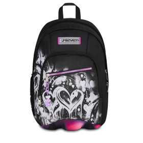 ZAINO seven DUAL backpack PLUMPY LINE scuola GIRL detach