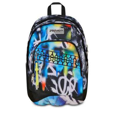 ZAINO seven DUAL backpack BUZZY NOTE scuola BOY
