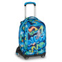 TROLLEY seven SJ GANG scuola SPACE RIDE zaino 3 in 1 CON 8 RUOTE boy JACK 8WD NEW