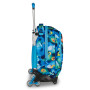 TROLLEY seven SJ GANG scuola SPACE RIDE zaino 3 in 1 CON 8 RUOTE boy JACK 8WD NEW