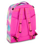 TROLLEY seven SJ GANG scuola SOFT POUCH zaino 3 in 1 CON 8 RUOTE girl JACK 8WD NEW