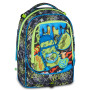 TROLLEY seven SJ GANG scuola SOFT POUCH zaino 3 in 1 CON 8 RUOTE boy JACK 8WD NEW