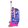 TROLLEY seven SJ GANG scuola PIXIE UNICORN zaino 3 in 1 CON 8 RUOTE girl JACK 8WD NEW