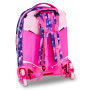 TROLLEY seven SJ GANG scuola PIXIE UNICORN zaino 3 in 1 CON 8 RUOTE girl JACK 8WD NEW