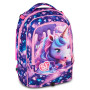 TROLLEY seven SJ GANG scuola PIXIE UNICORN zaino 3 in 1 CON 8 RUOTE girl JACK 8WD NEW