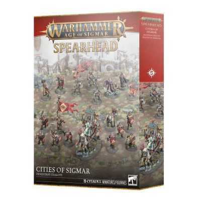 ZELOTI DI ZENESTRA zenestras zealots CITIES OF SIGMAR set di miniature SPEARHEAD warhammer AGE OF SIGMAR età 12+