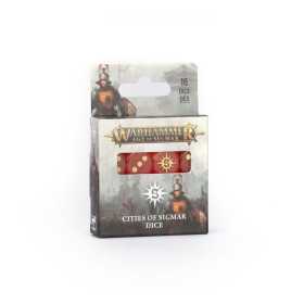 CITIES OF SIGMAR DICE set di 16 dadi CITTA' DI SIGMAR warhammer AGE OF SIGMAR età 12+