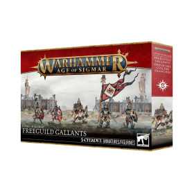 VALOROSI DELLA GILDA LIBERA freeguild gallants CITIES OF SIGMAR miniature CITTA' DI SIGMAR warhammer AGE OF SIGMAR età 12+