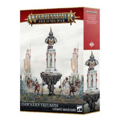 TRIONFO DEL PORTATORE DELL'ALBA miniatura CITIES OF SIGMAR dawners triumph CITTA' DI SIGMAR warhammer AGE OF SIGMAR età 12+