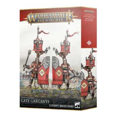 GARGANT DEL CANCELLO gate gargants CITIES OF SIGMAR set di miniature CITTA' DI SIGMAR warhammer AGE OF SIGMAR età 12+