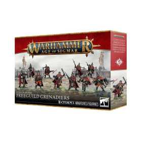 GRANATIERI DELLA GILDA LIBERA freeguild granadiers CITIES OF SIGMAR miniature CITTA' DI SIGMAR warhammer AGE OF SIGMAR età 12+