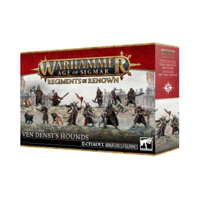 SEGUGI DI VEN DENST hounds CITIES OF SIGMAR miniature REGGIMENTO FAMOSO warhammer AGE OF SIGMAR età 12+