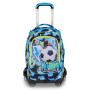 TROLLEY seven SJ GANG scuola GLOWGAME boy JACK 8WD NEW zaino 3 in 1 CON 8 RUOTE