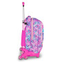 TROLLEY seven SJ GANG scuola GLOWCAT girl JACK 8WD NEW zaino 3 in 1 CON 8 RUOTE