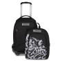 TROLLEY seven JACK NEW 8WD scuola DETACH boy PLUMPY LINE zaino 3 in 1 CON 8 RUOTE