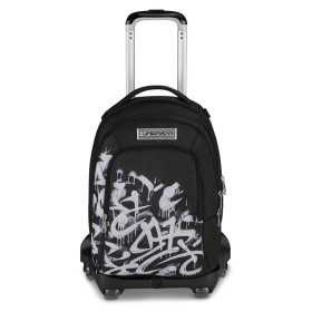 TROLLEY seven JACK NEW 8WD scuola DETACH boy PLUMPY LINE zaino 3 in 1 CON 8 RUOTE
