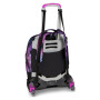 TROLLEY seven JACK NEW 8WD scuola DETACH girl PINK FUSION zaino 3 in 1 CON 8 RUOTE