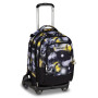 TROLLEY seven JACK NEW 8WD scuola DETACH boy GOLDEN PAINT zaino 3 in 1 CON 8 RUOTE