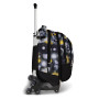 TROLLEY seven JACK NEW 8WD scuola DETACH boy GOLDEN PAINT zaino 3 in 1 CON 8 RUOTE