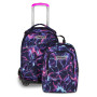TROLLEY seven JACK NEW 8WD scuola DETACH girl ELECTRICVIBE zaino 3 in 1 CON 8 RUOTE