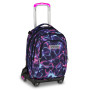 TROLLEY seven JACK NEW 8WD scuola DETACH girl ELECTRICVIBE zaino 3 in 1 CON 8 RUOTE