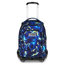 TROLLEY seven JACK NEW 8WD scuola DETACH boy ELECTRICVIBE zaino 3 in 1 CON 8 RUOTE