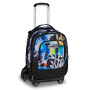 TROLLEY seven JACK NEW 8WD scuola DETACH boy BUZZY NOTE zaino 3 in 1 CON 8 RUOTE