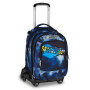 TROLLEY seven JACK NEW 8WD scuola DETACH boy BLU FUSION zaino 3 in 1 CON 8 RUOTE