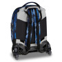 TROLLEY seven JACK NEW 8WD scuola DETACH boy BLU FUSION zaino 3 in 1 CON 8 RUOTE