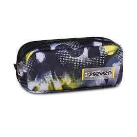 ASTUCCIO scuola BUSTINA DOPPIA seven GOLDEN PAINT pencil case BOY portapenne doppio