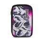 ASTUCCIO attrezzato SPEED CASE con zip PLUMPY LINE seven SCUOLA completo di materiale GIRL