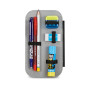 ASTUCCIO attrezzato SPEED CASE con zip PLUMPY LINE seven SCUOLA completo di materiale BOY