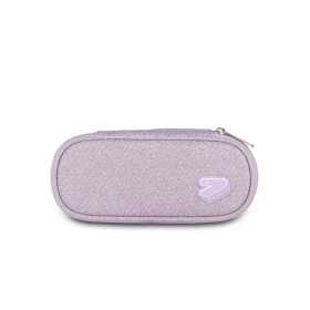 ASTUCCIO ROUND PLUS portapenne ovale SHINY TECH organizzato OVAL seven LILLA