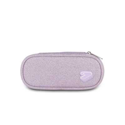 ASTUCCIO ROUND PLUS portapenne ovale SHINY TECH organizzato OVAL seven LILLA