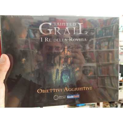 OBIETTIVI AGGIUNTIVI STRETCH GOALS espansione IN ITALIANO I RE DELLA ROVINA gioco da tavolo TAINTED GRAIL giochi uniti età 14+