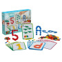 LEARN TO BUILD ABC 123 plusplus PLUS PLUS con 40 carte e 600 PEZZI età 5+