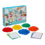 LEARN TO BUILD ABC 123 plusplus PLUS PLUS con 40 carte e 600 PEZZI età 5+