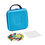 VALIGETTA travel case MINI learn to build PLUS PLUS plusplus DA 100 PEZZI età 5+