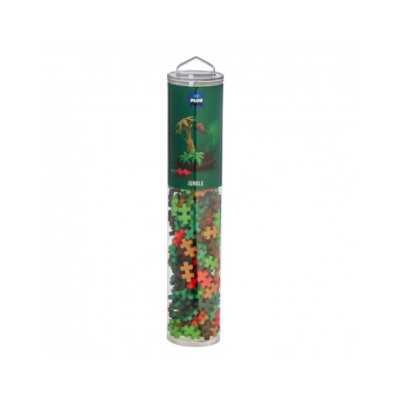 TUBO plusplus MINI da 240 pezzi JUNGLE costruzioni PLUS PLUS età 5+