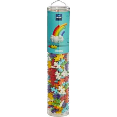 TUBO plusplus MINI da 240 pezzi RAINBOW costruzioni PLUS PLUS età 5+