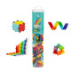 TUBO plusplus MINI da 240 pezzi RAINBOW costruzioni PLUS PLUS età 5+
