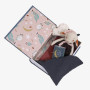 LIBRO DELLA BUONANOTTE peluche topolino APRES LA PLUIE pupazzo MOULIN ROTY età 2+