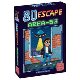 80 ESCAPE AREA 53 escape game GIOCO DA TAVOLO little rocket games IN ITALIANO età 14+